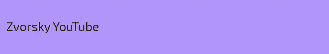 Zvorsky YouTube